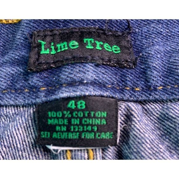 Mens Lime Tree Denim Jeans Pants Size 48 x 31 0869 - Picture 6 of 7